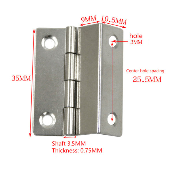 2kpl Kaapin sarana 41mm Ovi Matkatavarahuonekalut Korut Puulaatikko A