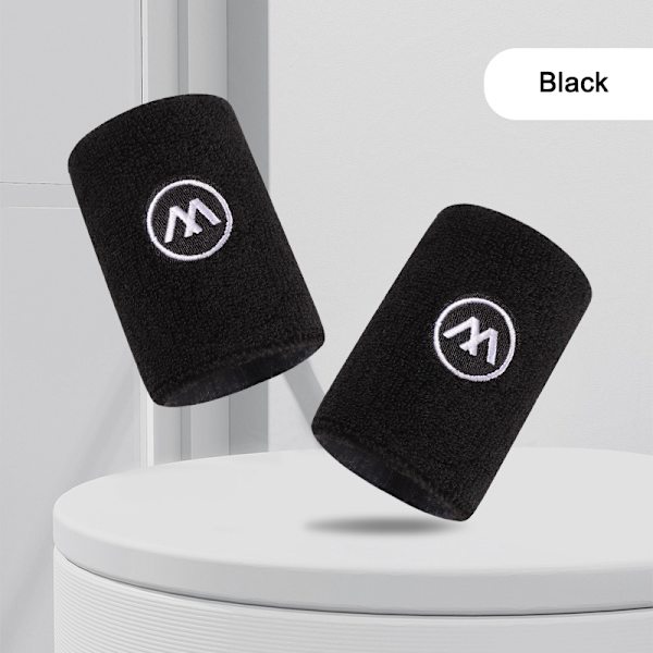 Paripyyhe rannesuojat Hikeä imevä pyyhe rannesuojat Ba black a pair