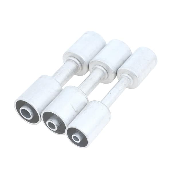 #6/8/10 Lige Aluminium Beadlock Samlingsfitting - Til A/C Rød A2