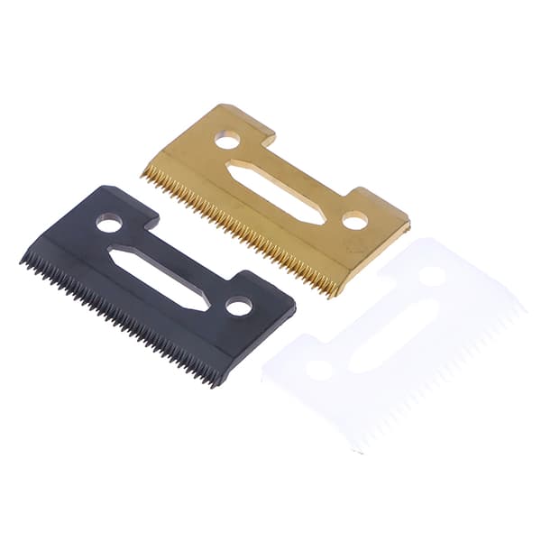 Barber Clipper Keramiskt blad för hårtrimmer ersättning ter H Black