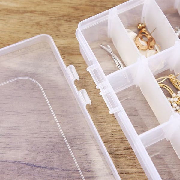 36 Grids Plast Container Box Praktiskt justerbart fack