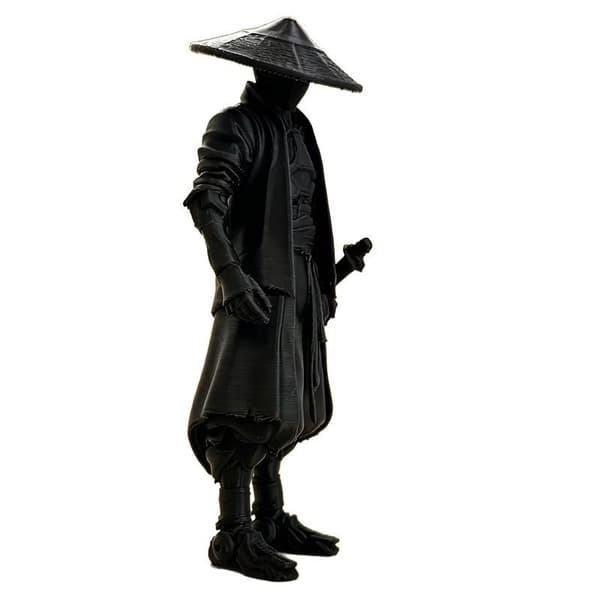 Sort statue med fin 3D-print, perfekt til hjemmekontorbordet