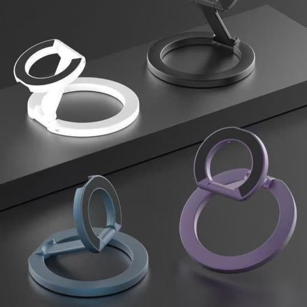 Magnetisk 360° roterande vikbart stativ dubbelsidig stark magnet A4