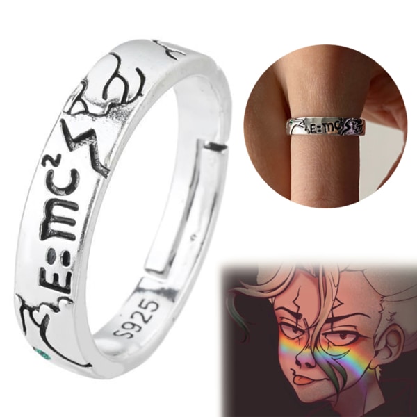 Anime Ring Cosplay Unisex Justerbare Åpningsringer Smykker Prop