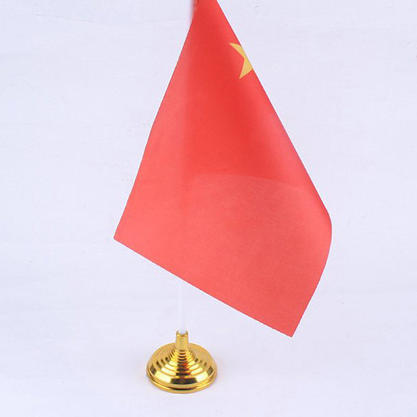 10 stk forgyldt plastikunderlag Rundt firkantet flagstangsbundbord Square 10pcs