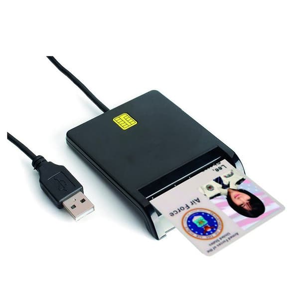 USB Smart Card Reader Til Bankkort IC/ID EMV kortlæser Høj