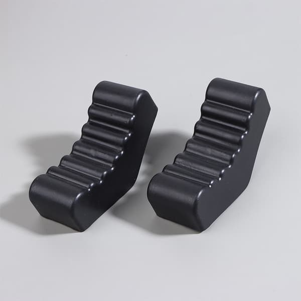 2 st billyft domkraftsställ gummi slitsad adapter ramräls 2Pcs