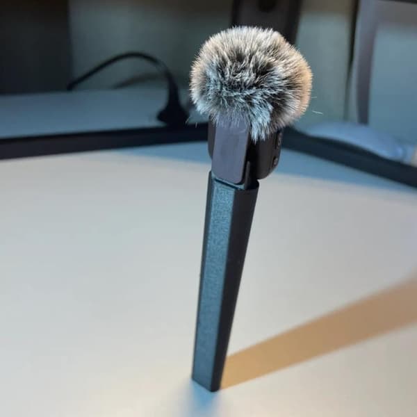 1 st för DJI Mic Mini trådlös mikrofon specialstativbas Ac Black