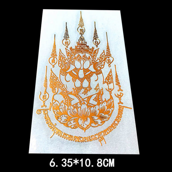 Thai telefon gynnsam gömd Buddha Nine Tailed Fox Holy Elepha A8