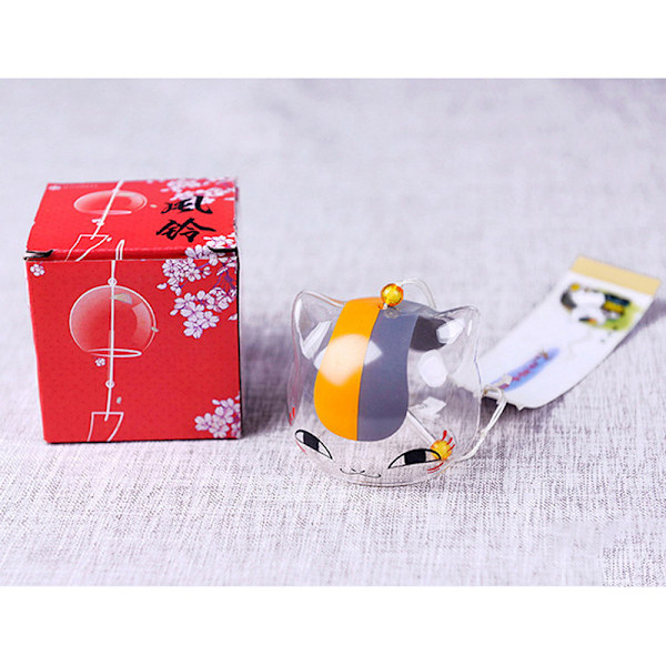1 stk vindklokke Japan vindklokker håndlaget glass Furin hjem Offi 2