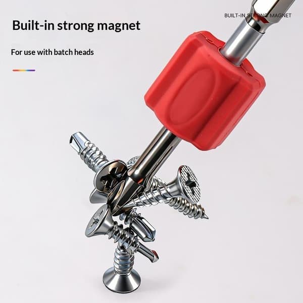 Magnetisk skruvring, halkfri, snabbverkande magnetiserare för bits A4