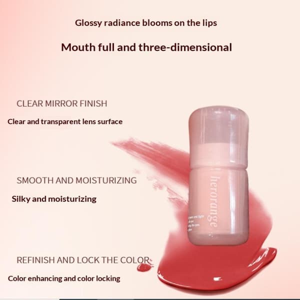 Speil Lip Glaze Vanntett Leppestift Vannglass Lip Gloss Lang A1