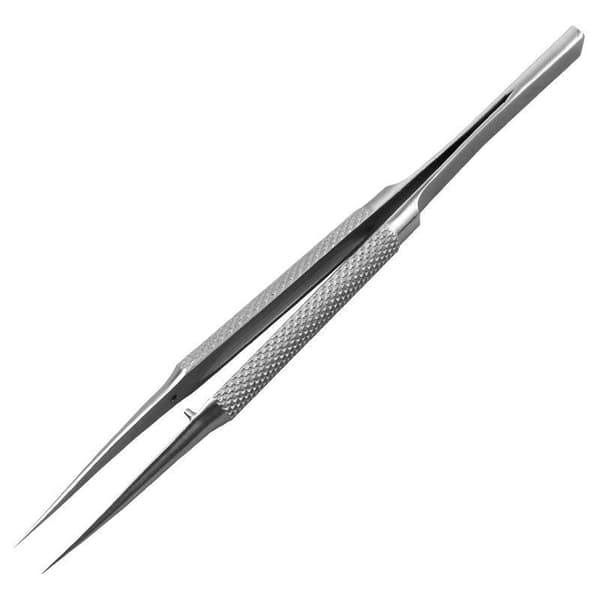 14 cm Titanium Antimagnetisk Spids Bøjet Pincet Til Mobiltelefon A1