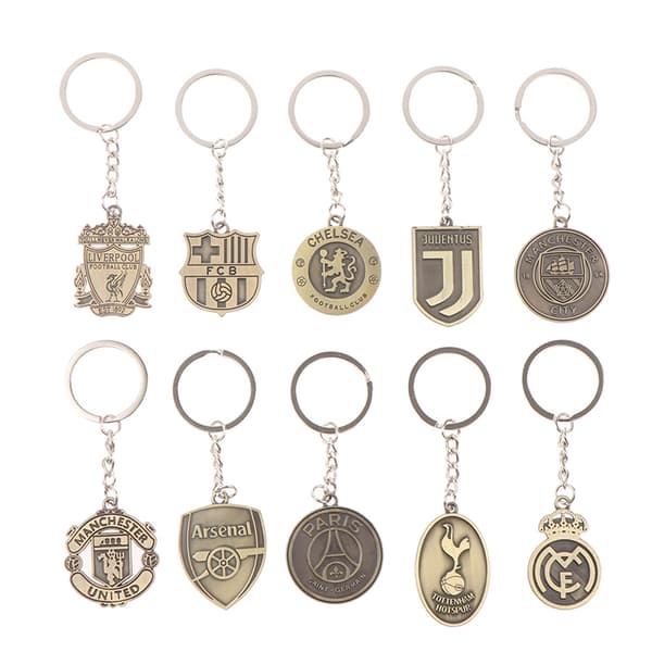 Fotbollsspots Nyckelring Stål Material Mini Smycken Leksaker KeyCha 1#