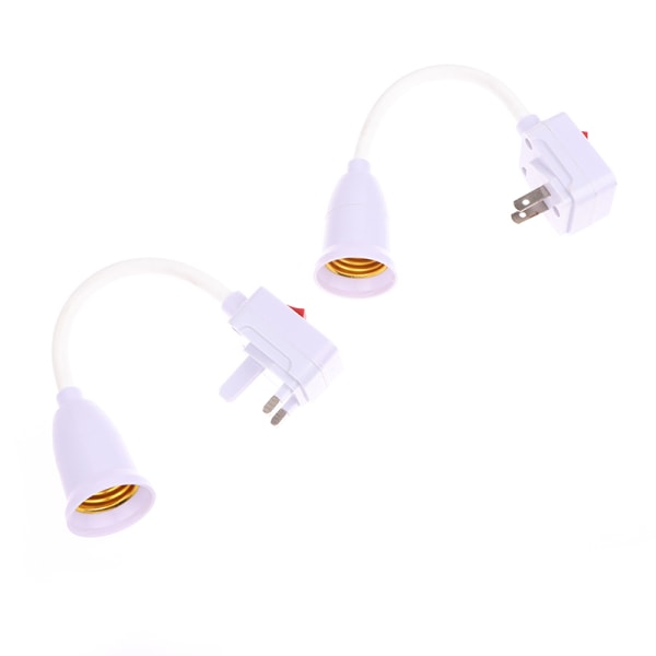 1 Stk LED lyspære E27 Sokkel Lampe Sokkel Holder Adapter Converte B