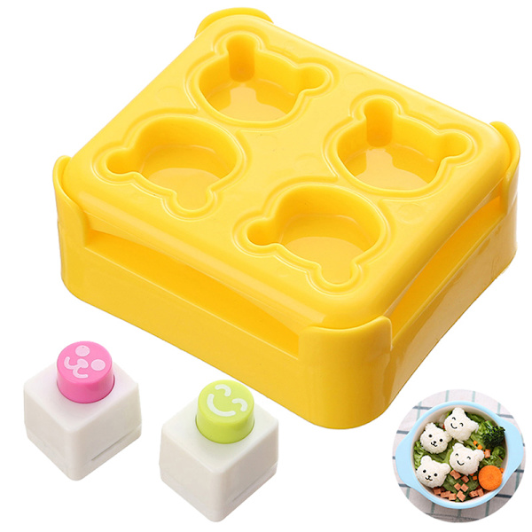 Little Bear Sushi Form Onigiri Rice Ball Bento Press Maker Form