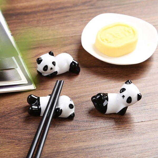 stick Rest e Keraamiset tikut Mat Panda Shape Tableware Rest 5