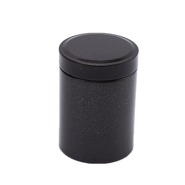 Aluminium Oppbevaringskaffebokser Tebladerbeholder Bærbar Orga Black