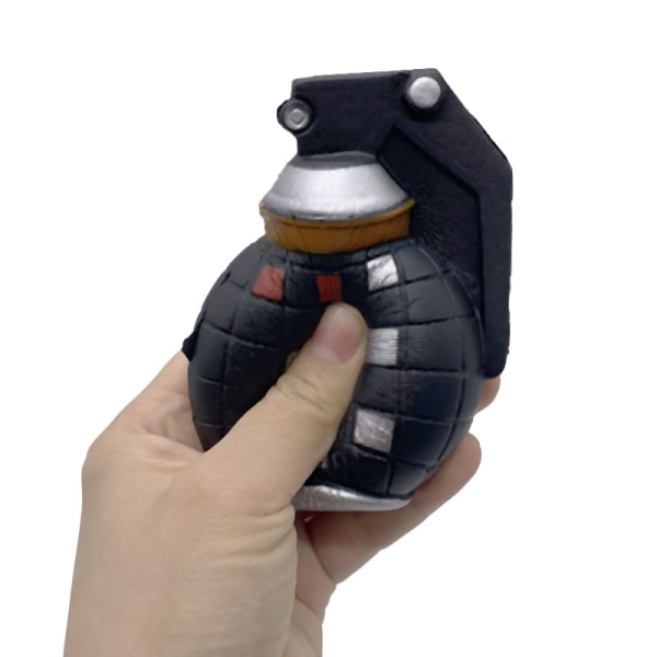 Kawaii Squishies Black Grenade PU Toys Slow Rising Toy
