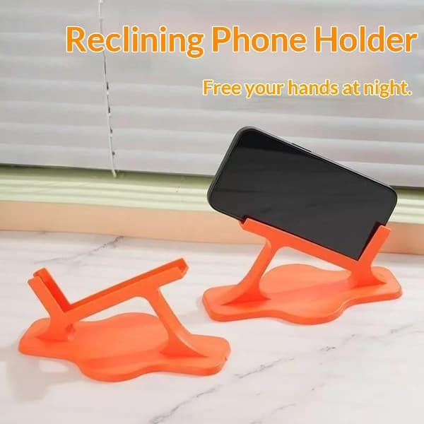 Universal mobiltelefonholder i plast, stabil skridsikker base, håndfri A2