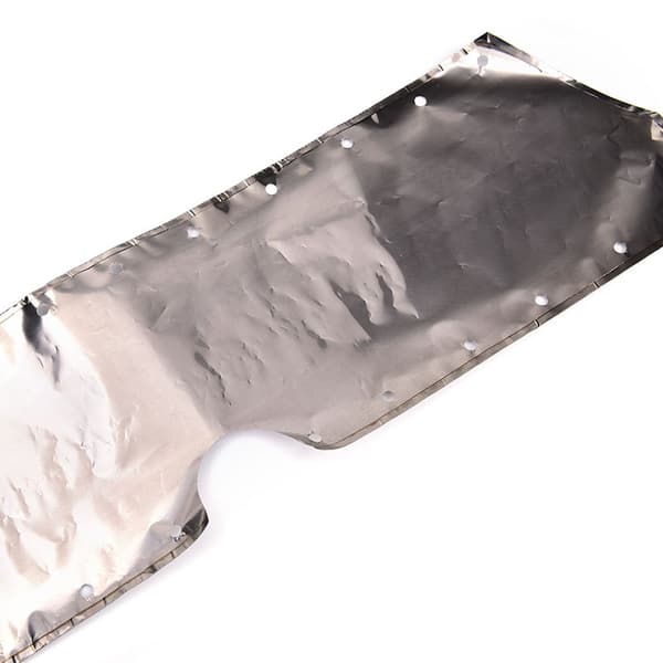 1st Top Sälj Titanium Camping Kamin Vindskydd Vindtät Platt Silver