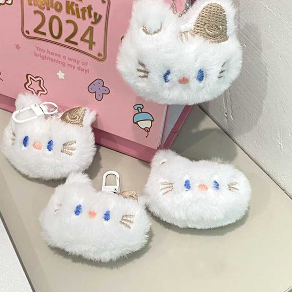 Sarjakuva Pehmo Kitten Avaimenperä Kissa Nukke Riipus Avaimenperä Charms A