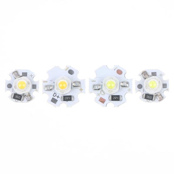 5/10 stk. Spotlights Downlights Solnedgangslys LED Lampeplader 1W Warm 5V 1W 5pcs