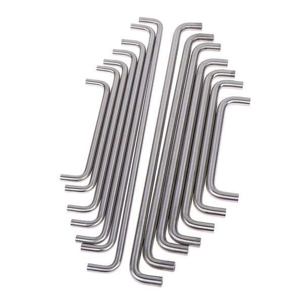 304 rustfritt stål innvendig gjenge U-formet dobbeltbuet håndtak I size2