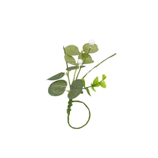 Falske Eukalyptus Servietringe – Rustikt Bryllup & Valentinsdag Green
