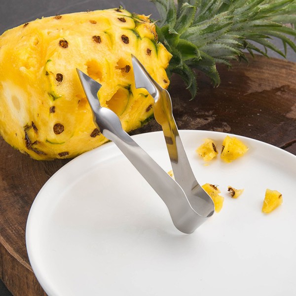 1 stk Praktisk Pineapple Eye er rustfritt stålfjerner C 1