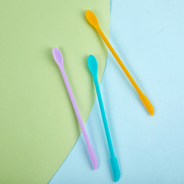 Wax Spatula Silikoni Uudelleenkäytettävä karvojen poisto Vahaus Applikaattori Sc Purple