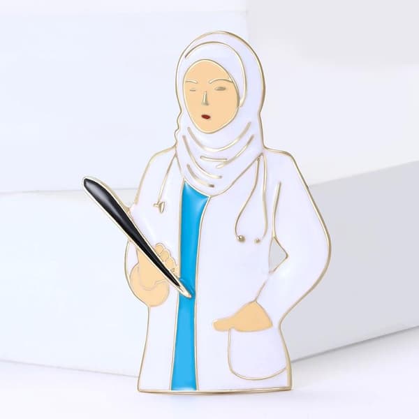 Moteemalje Profesjonelle Brosjer Arbeidsplass Karakter Pins P A3