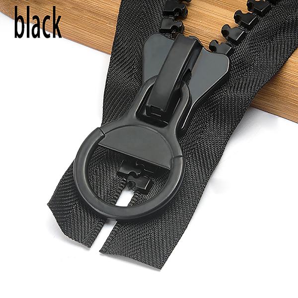 Färg 25cm Stort Resin Dragkedja Lock Closed End Zipper Pencil Bag A10