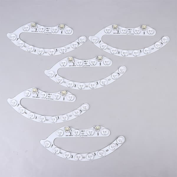 2/5 kpl LED-valonlähde jälkiasennusvalopaneeli 9/12W linssillä 9W 5pcs
