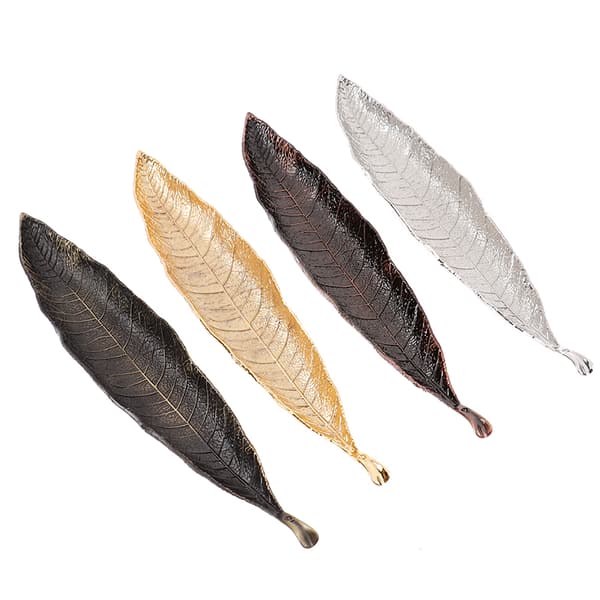 Røgelseholder Askefanger Lange Blade Røgelse Meditation Hjem De Bronze