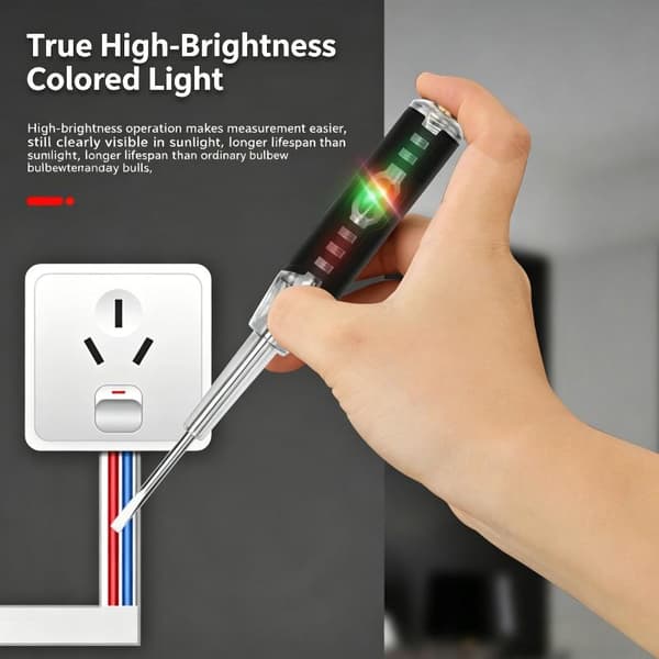 Multi Magnetisk Spændingstester Pen Nul Linje Induktion Håndværktøj