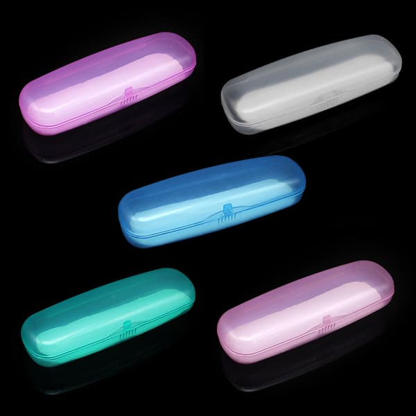 Optiska bågar Case Damer Och Herr Solglasögon i plast Gl Purple