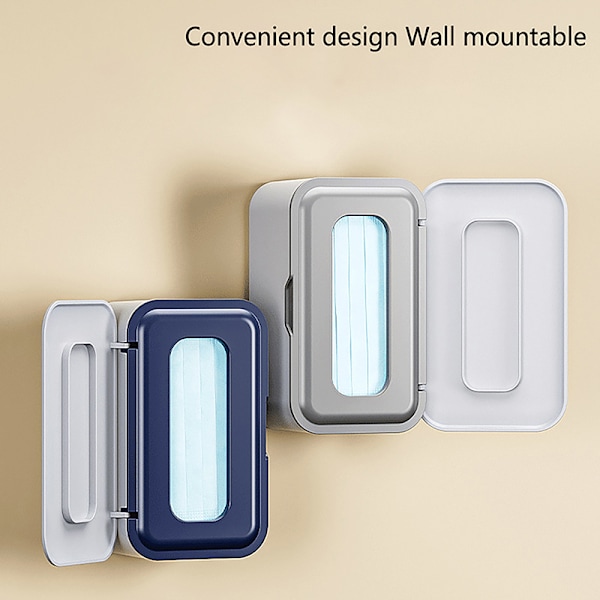 Wet Tissue Box Desktop Seal Baby Wipes Papir Oppbevaringsboks Househ Gray