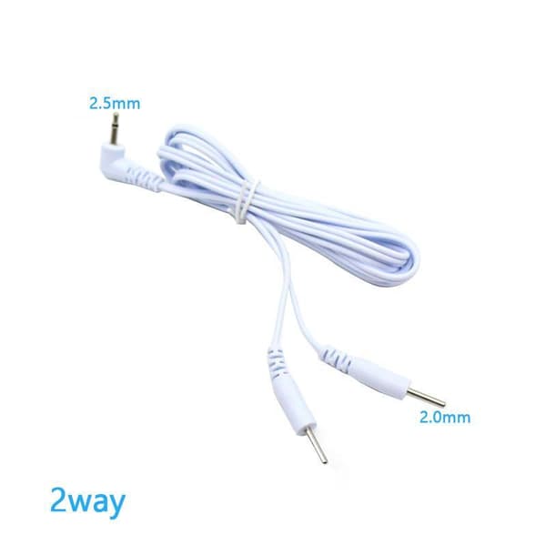 2-vejs/4-vejs stikledninger til massageapparat elektrisk muskelstimulator A4