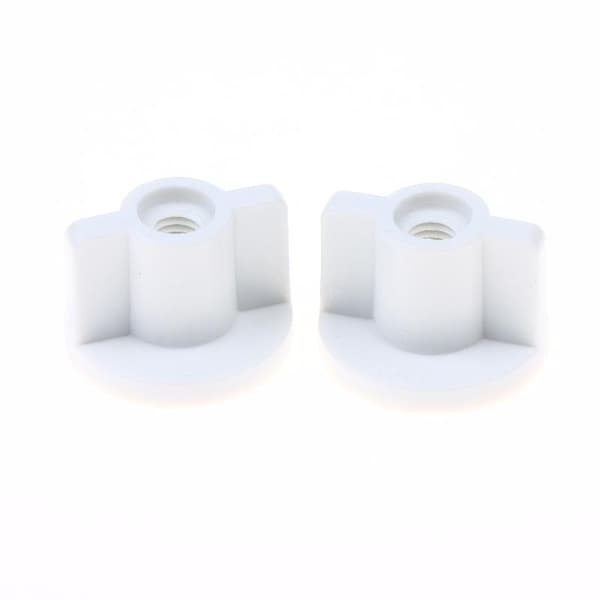 Fast Erstatningsmutter Bakre Fast Erstatning For 6mm Skruer Toi A1 2PCS