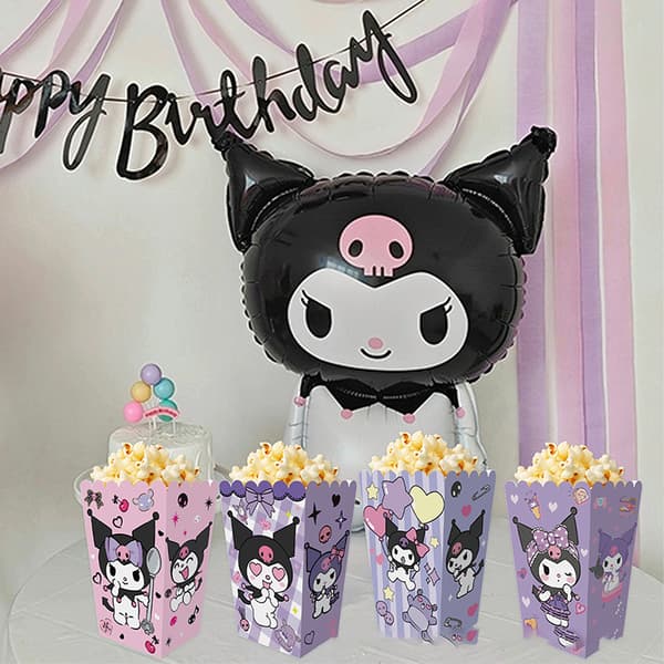 Tecknad Sanrio Hello Kitty Popcornbehållare Pommes Frites A2