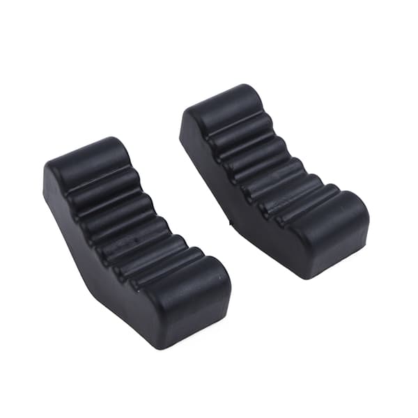 2 st billyft domkraftsställ gummi slitsad adapter ramräls 2Pcs