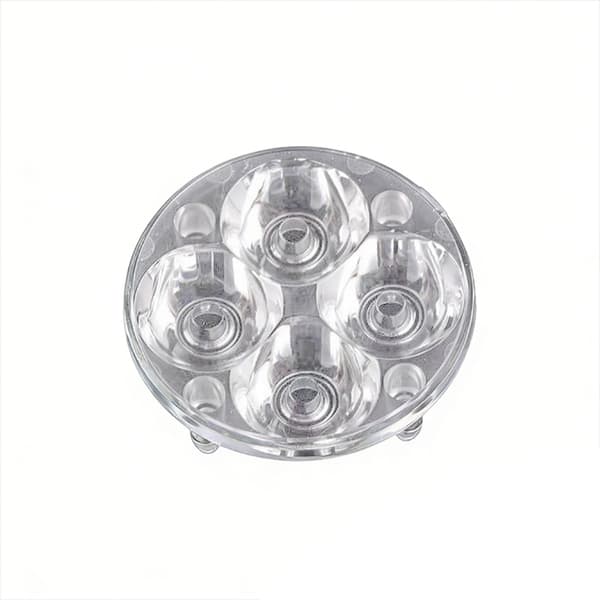 Hög effekt LED-lins 10/30/60 grader reflektor kollimator akryl