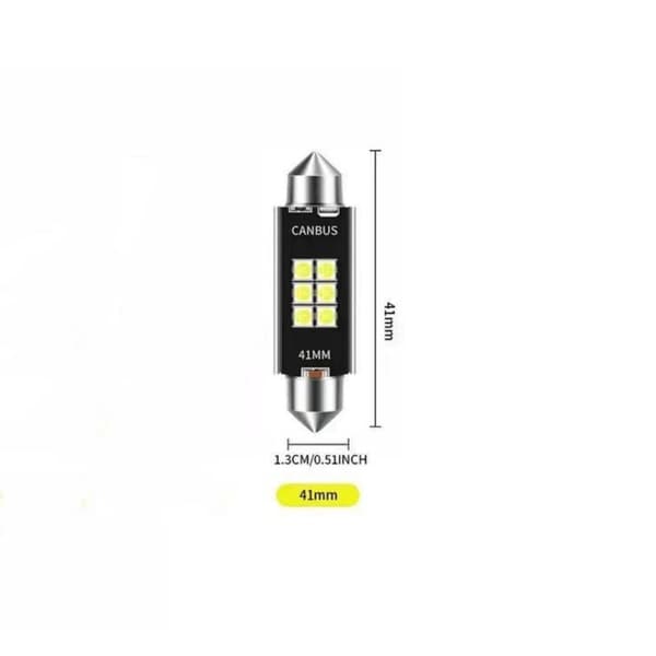 Bil LED Nummerskilt Leselys CSP 3030 Signallampe A1