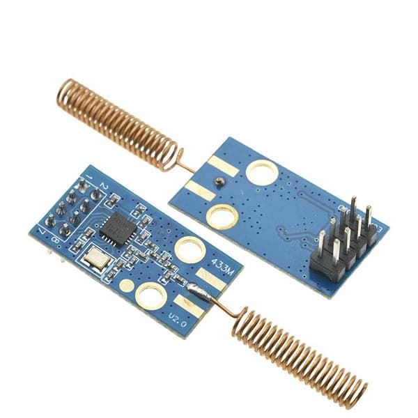 CC1101 433MHz trådløs transceivermodul med SMA-antenne A1