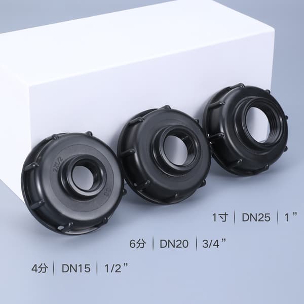 Slitstarka Ibc tankbeslag S60X6 Grovgängad cap Adapter Con A2