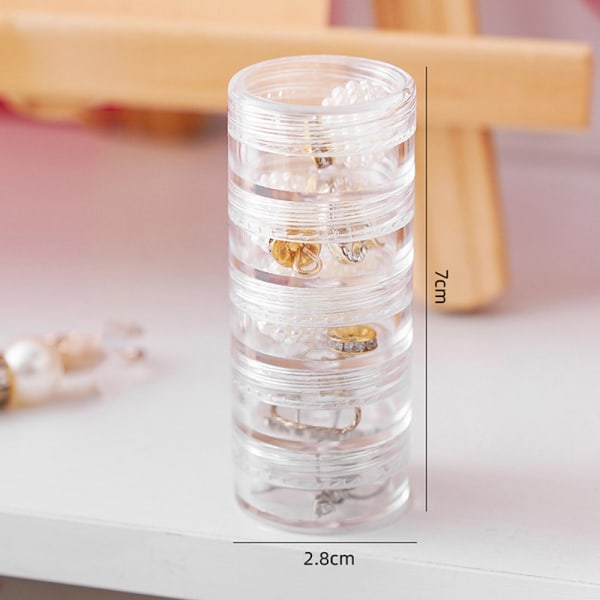 5thJewelry Storage Box Flerlags Organizer Storage Rack Bracel S