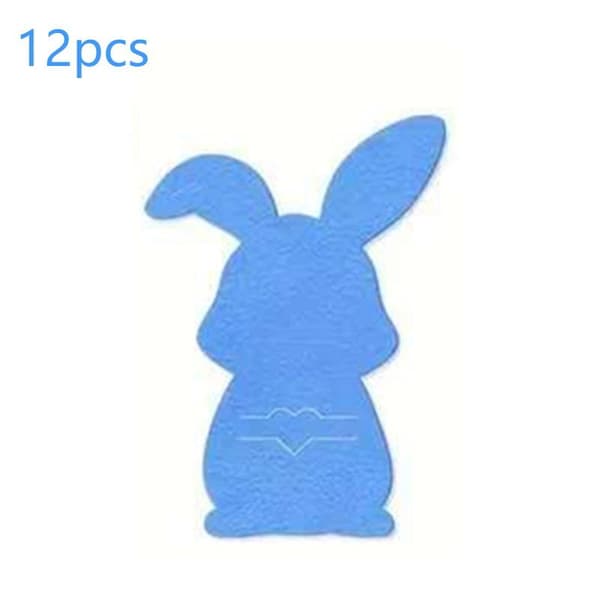 12-delt non-woven bestikkunderlagsett Green