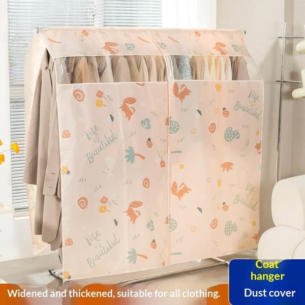 Kläder Dammskydd Kostym Bröllopsklänning Förvaring Skydda Hängande O 180x150cm