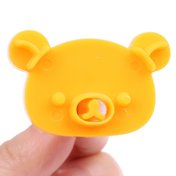 3 stk/sett e Bear Sandwich Mold Brødkake Biscuit Embossing Devi